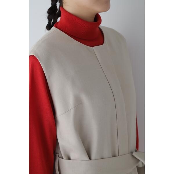 ヒューマンウーマン（HUMAN WOMAN）/◆平二重織ジレ