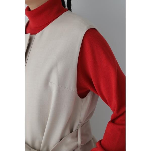 ヒューマンウーマン（HUMAN WOMAN）/◆平二重織ジレ