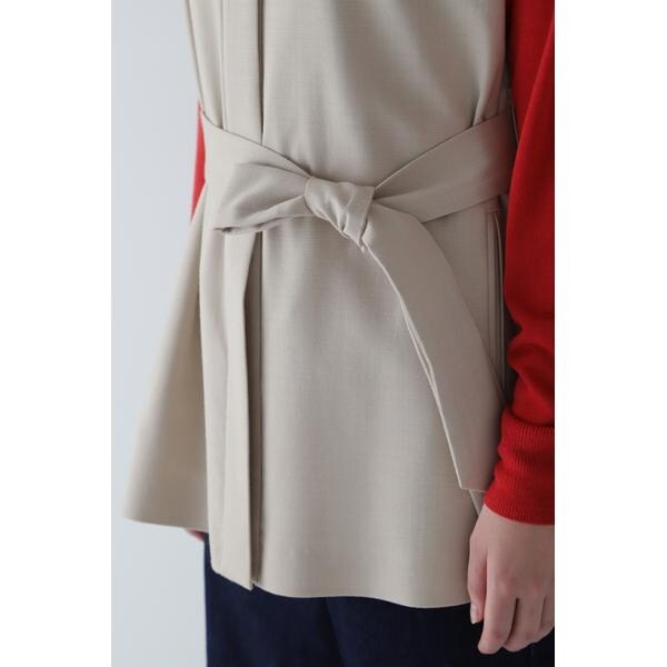 ヒューマンウーマン（HUMAN WOMAN）/◆平二重織ジレ