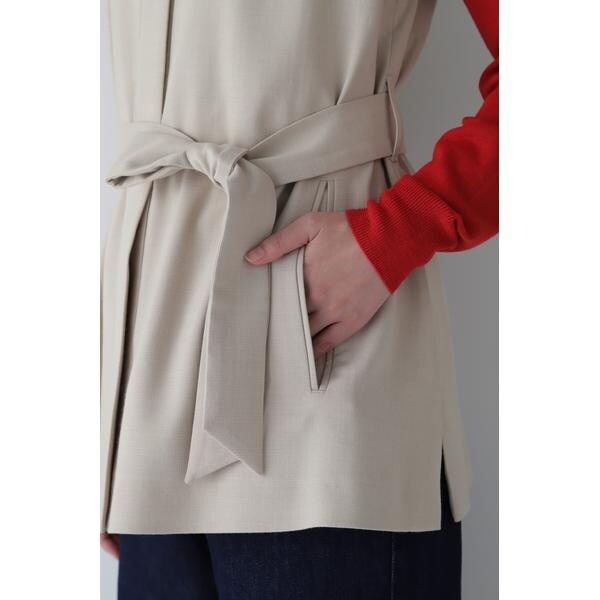 ヒューマンウーマン（HUMAN WOMAN）/◆平二重織ジレ