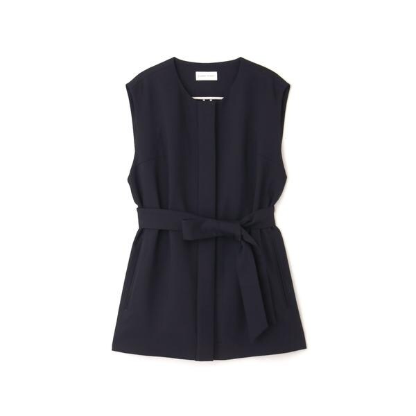 ヒューマンウーマン（HUMAN WOMAN）/◆平二重織ジレ