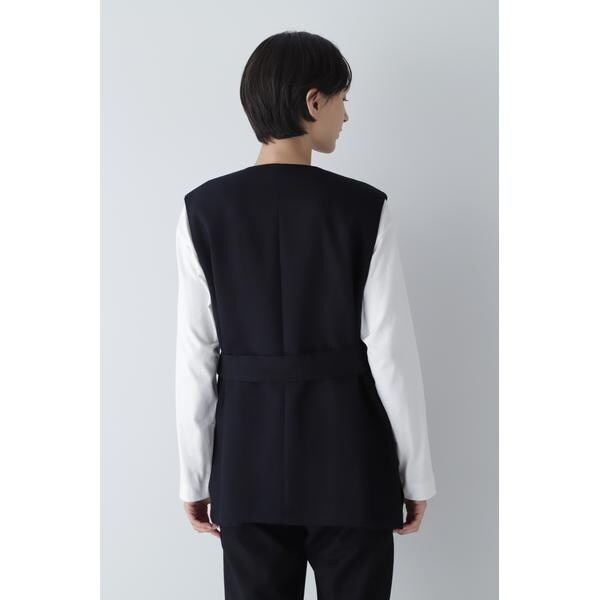 ヒューマンウーマン（HUMAN WOMAN）/◆平二重織ジレ