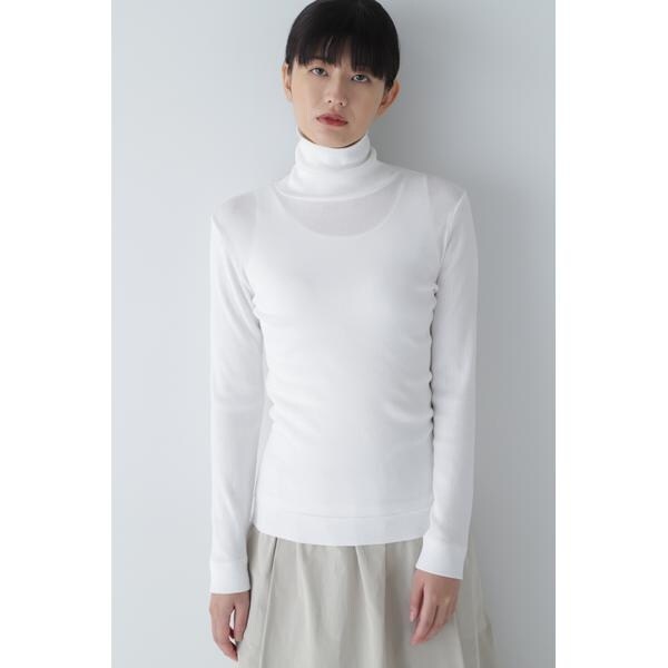 ヒューマンウーマン（human woman）/◆オーガニック丸胴タートルカットソー