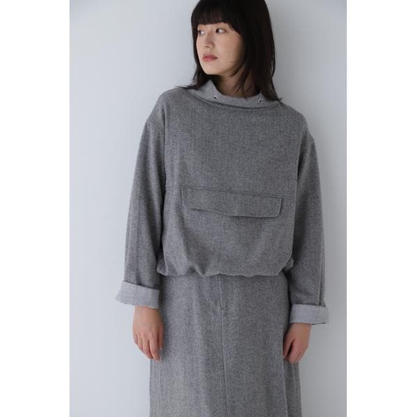 ヒューマンウーマン（HUMAN WOMAN）/◆ツィードスタンドアノラック