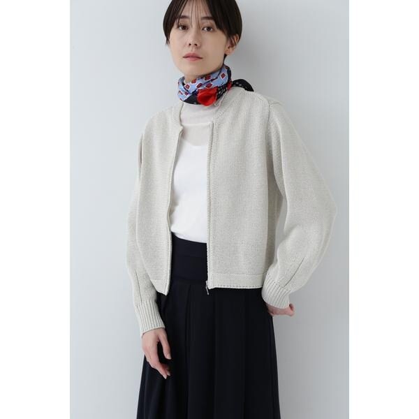 安いそれに目立つ 美品 ギマコットンジップアップ ヒューマンウーマン 2024 トップス
