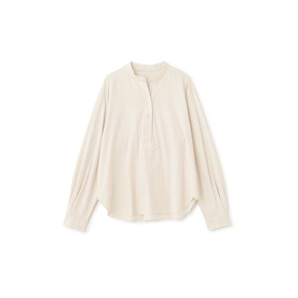 ヒューマンウーマン（human woman）/◆鹿の子ジャージーストライププルオーバー