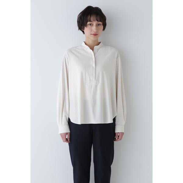 ヒューマンウーマン（human woman）/◆鹿の子ジャージーストライププルオーバー