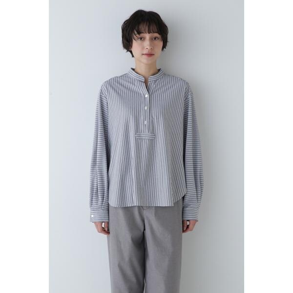 ヒューマンウーマン（human woman）/◆鹿の子ジャージーストライププルオーバー