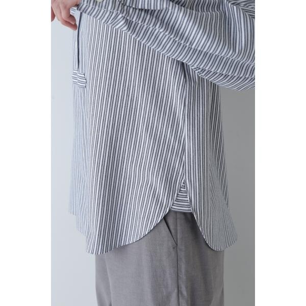 ヒューマンウーマン（human woman）/◆鹿の子ジャージーストライププルオーバー