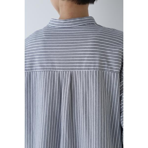 ヒューマンウーマン（human woman）/◆鹿の子ジャージーストライププルオーバー