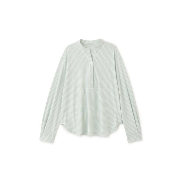 ヒューマンウーマン（human woman）/◆鹿の子ジャージーストライププルオーバー