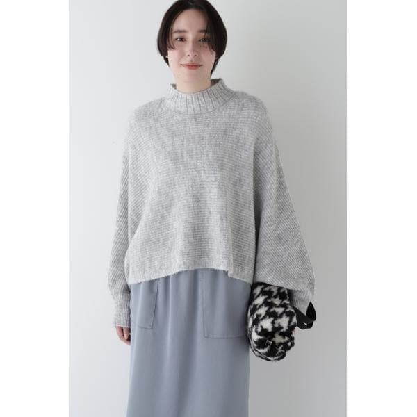 ヒューマンウーマン（human woman）/◆ラメ畦プルオーバー