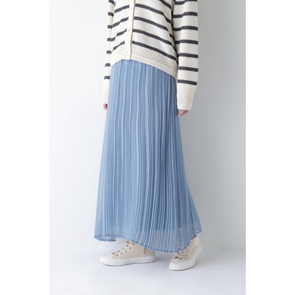 ヒューマンウーマン（human woman）/◆スパンボイルアコーディオンプリーツスカート