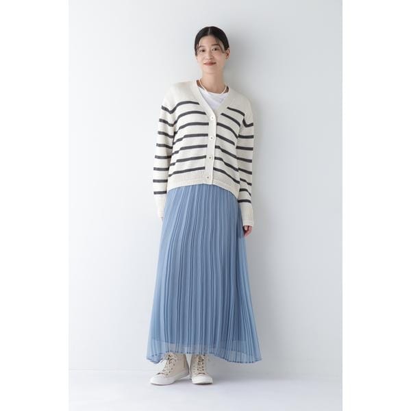 ヒューマンウーマン（human woman）/◆ギマコットンＶネックカーディガンの通販は