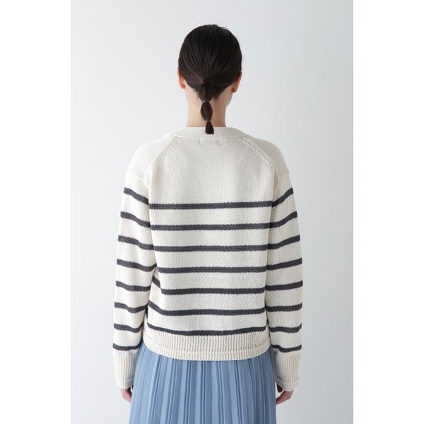 ヒューマンウーマン（human woman）/◆ギマコットンＶネックカーディガンの通販は