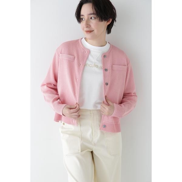 ヒューマンウーマン（human woman）/◆【ウォッシャブル】ミドルゲージギマカーディガン