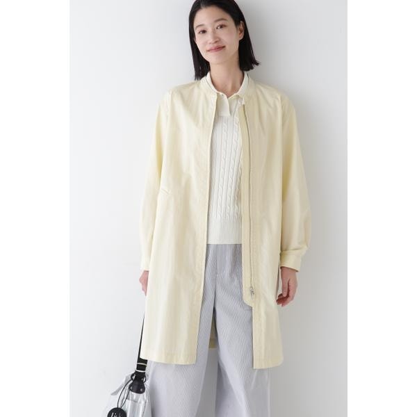 ヒューマンウーマン（human woman）/◆コットンナイロンダンプスタンドカラーコート