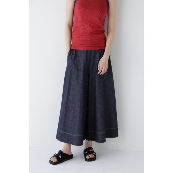 ヒューマンウーマン（human woman）/◆ライトオンスデニムフレアースカーチョ