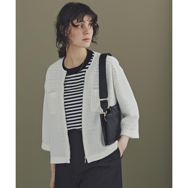 ヒューマンウーマン（human woman）/◆ラッセルノーカラージップブルゾン