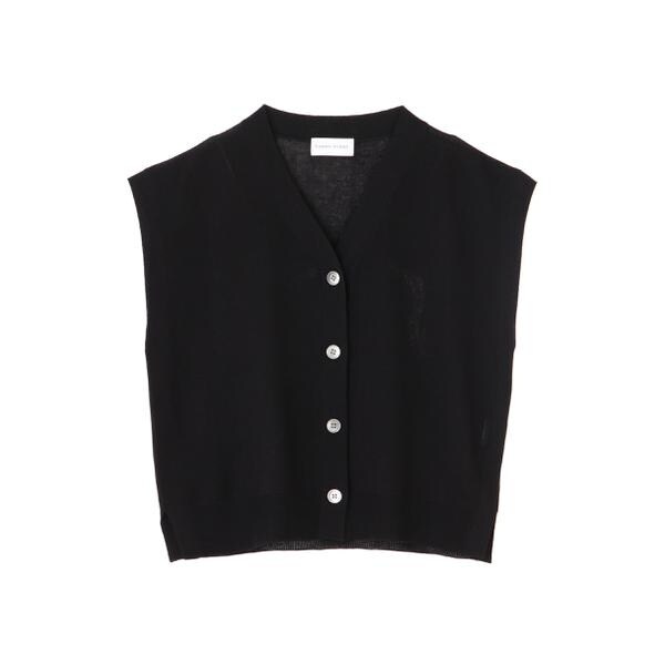 ヒューマンウーマン（human woman）/◆綿ナイロン鹿の子ジレ