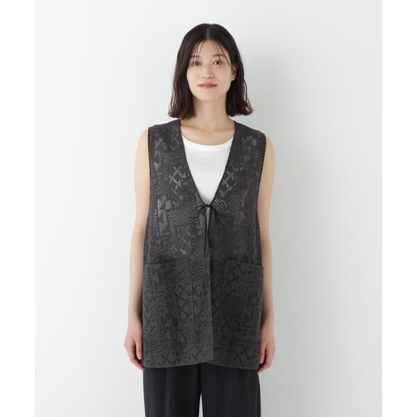 ヒューマンウーマン（human woman）/◆ジオメトリックレースジレ