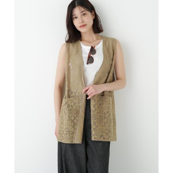 ヒューマンウーマン（human woman）/◆ジオメトリックレースジレ