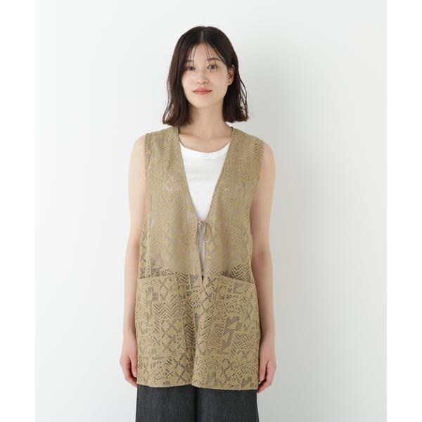 ヒューマンウーマン（human woman）/◆ジオメトリックレースジレ