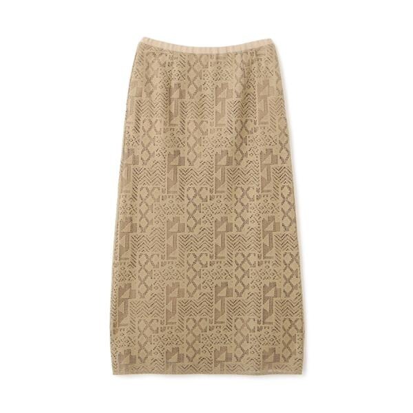 ヒューマンウーマン（human woman）/◇ジオメトリックレーススカートの