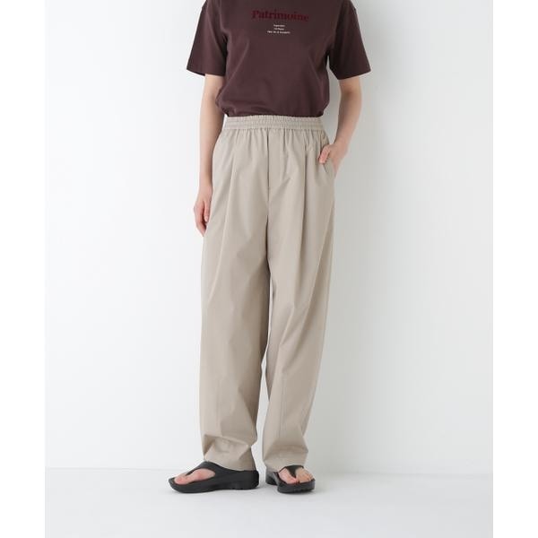 ヒューマンウーマン（human woman）/◆ＴＲ×ＴＣポプリンストレッチイージーカーブパンツ