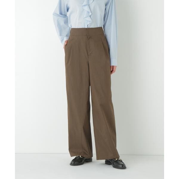 ヒューマンウーマン（human woman）/◆コットンナイロンツイルパンツ