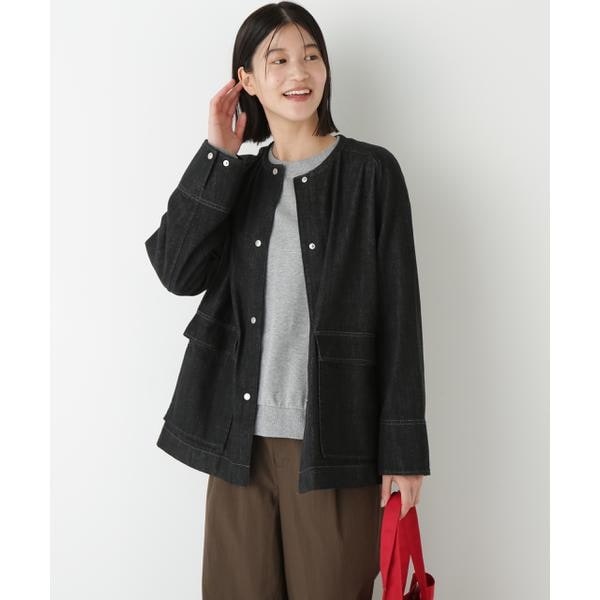 ヒューマンウーマン（human woman）/◆８ｏｚデニムブルゾン
