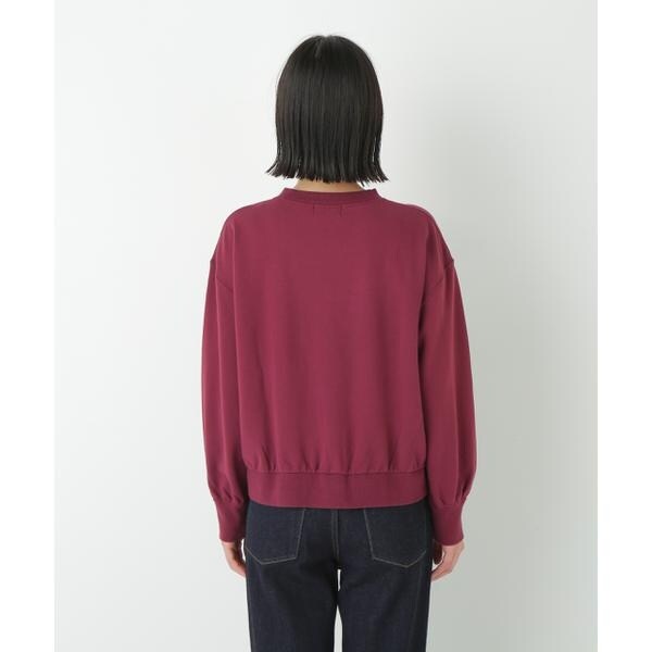 ヒューマンウーマン（human woman）/◇チェーンステッチロゴトレーナー