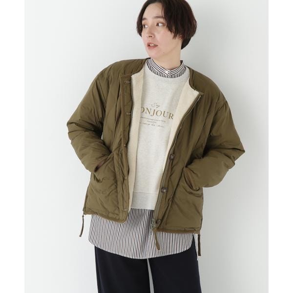 ヒューマンウーマン（human woman）/◆リバーシブルボアダウンブルゾン