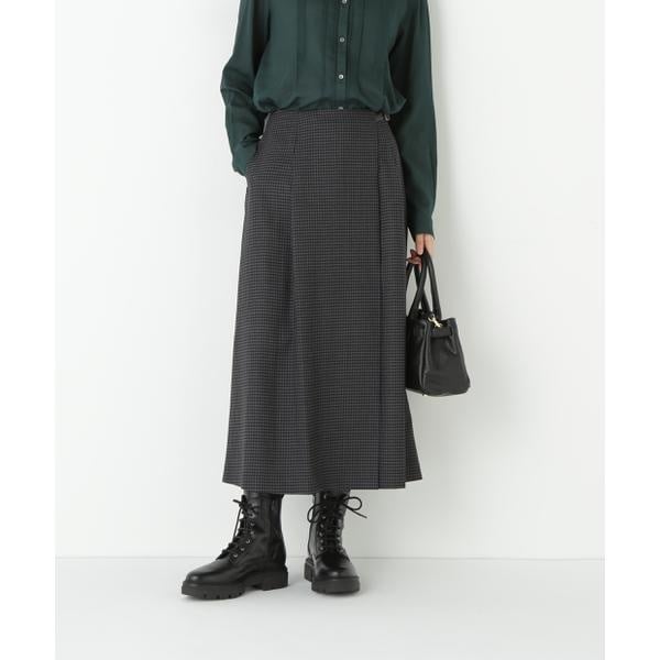 ヒューマンウーマン（human woman）/◆先染めチェックキルト風スカート