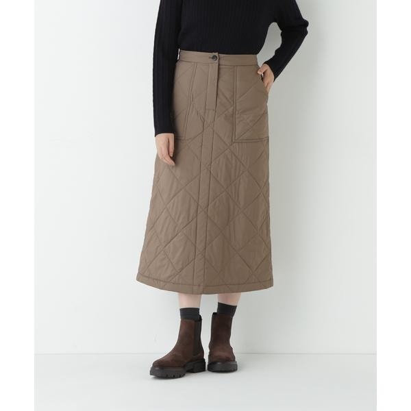 ヒューマンウーマン（human woman）/キルティングベイカーＡラインスカート