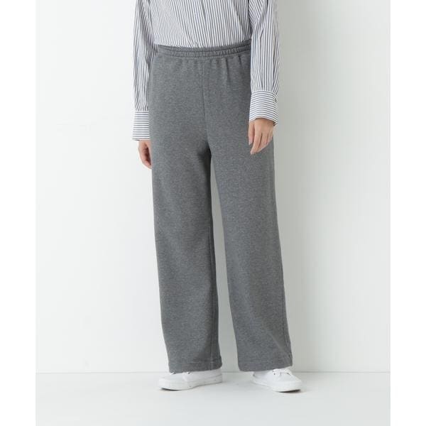 ヒューマンウーマン（human woman）/裏毛ストレートパンツ