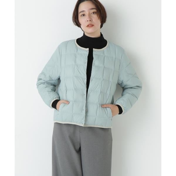 ヒューマンウーマン（human woman）/◆≪ＴＡＩＯＮコラボ≫リバーシブルクルーネックダウンブルゾン