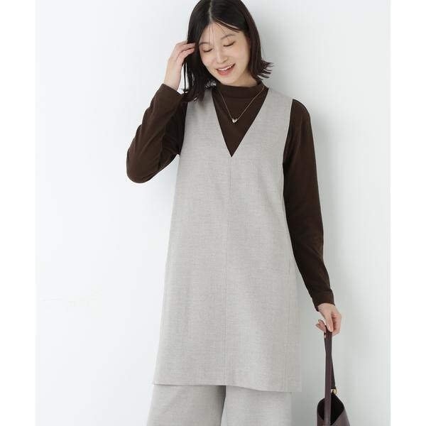 ヒューマンウーマン（human woman）/◆ＴＯＰツイルミディアムジャンパースカート