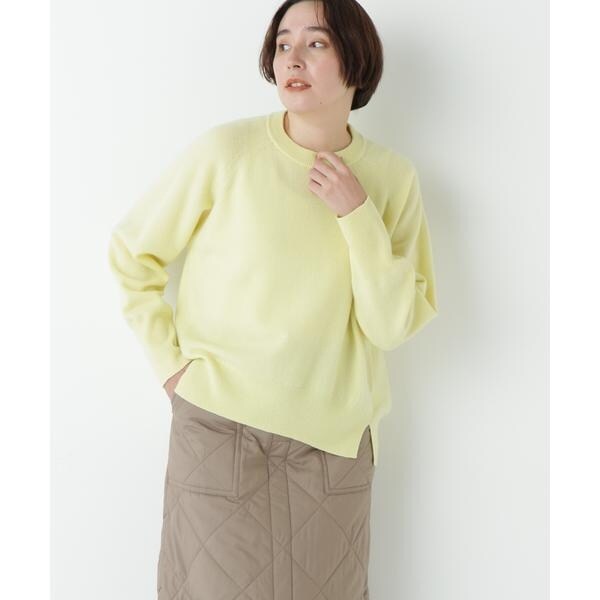 ヒューマンウーマン（human woman）/◆ミドルゲージウールクルーネックプルオーバー