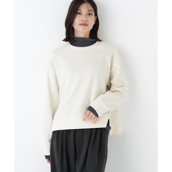 ヒューマンウーマン（human woman）/◆ニードルパンチプルオーバー