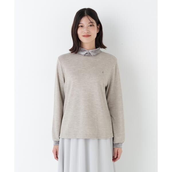 ヒューマンウーマン（human woman）/◆ベロアドッキングプルオーバー