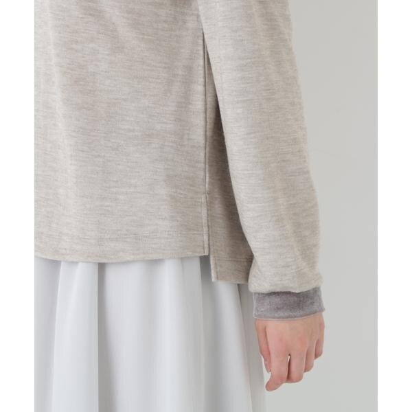 ヒューマンウーマン（human woman）/◆ベロアドッキングプルオーバー