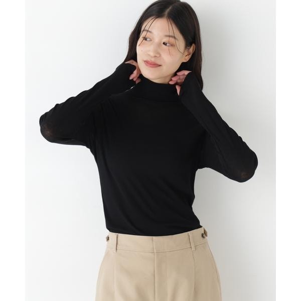 ヒューマンウーマン（human woman）/シアータートルプルオーバー