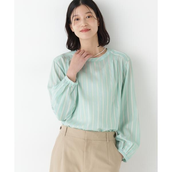 ヒューマンウーマン（human woman）/◆ストライプボリュームＢＬ