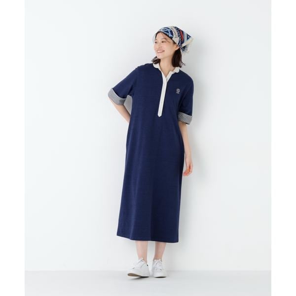 ヒューマンウーマン（human woman）/《ＮＡＴＩＣコラボ》マリンカラーワンピース_17