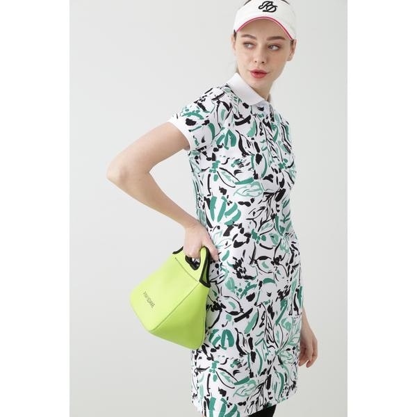 ピンキーアンドダイアン♡オプティカルフラワーロングワンピース オプティカルフラワープリントワンピース（0313140461