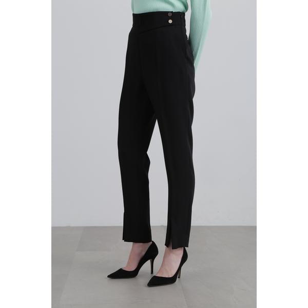 極美品✨ピンキーアンドダイアン センタースリット セットアップパンツ 黒 S ピンキー＆ダイアン（PINKY&DIANNE）/◇センタースリット