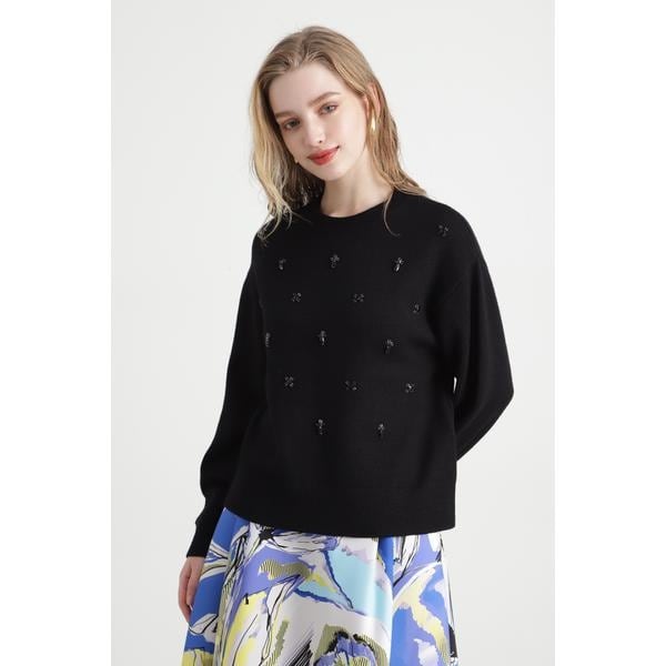 ピンキー＆ダイアン（PINKY&DIANNE）/◆ビジューニットプルオーバーの通販は