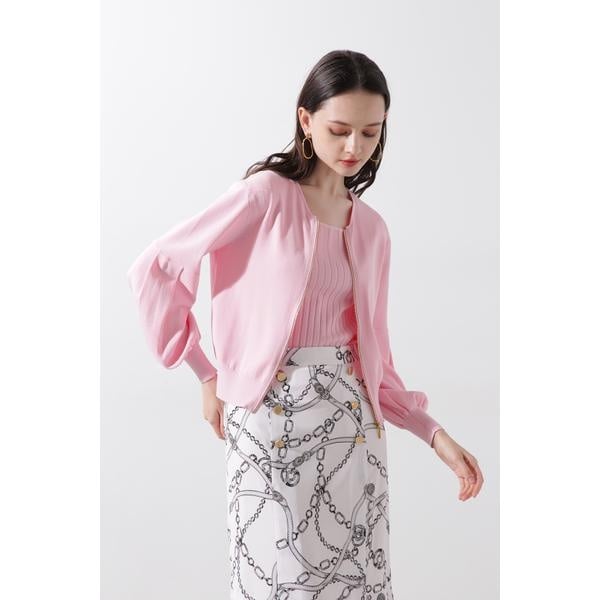 ピンキー＆ダイアン（PINKY&DIANNE）/ジップアップニットブルゾン