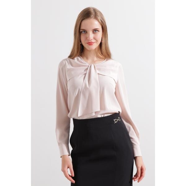 ピンキー＆ダイアン（PINKY&DIANNE）/◆ギャザーボウタイブラウス